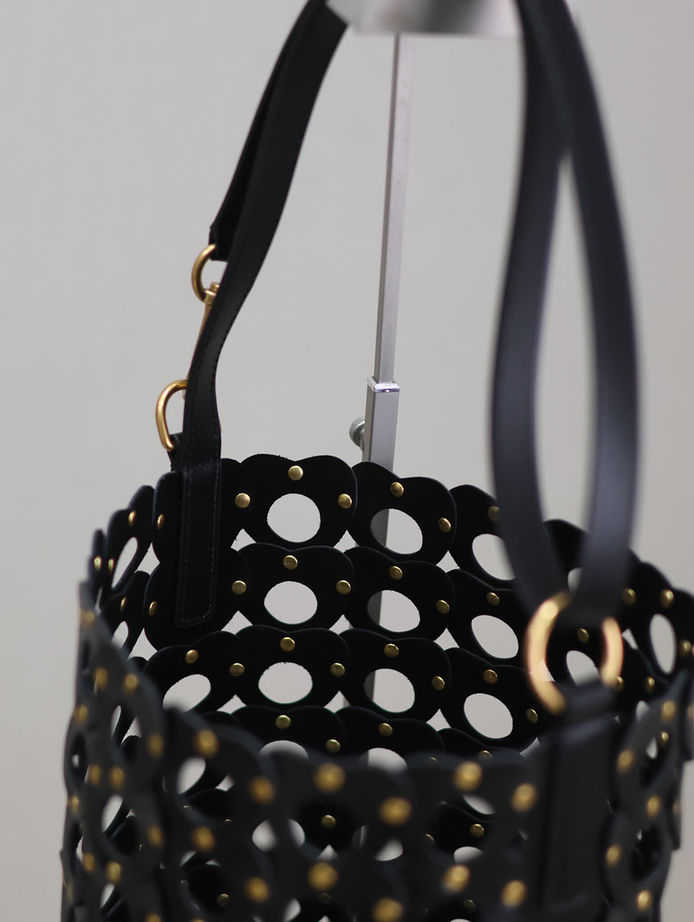 Sa**t Lau*nt seau bucket bags in black 753827 20*30*20cm